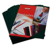 PORTADA CARTON GOFRADO A3 Nº 8 1000GR NEGRO P/50 | 50 UNIDADES | (DHP COMERPA SLU)
